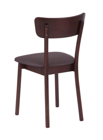 Стул Хорн темный тон, экокожа Е-09