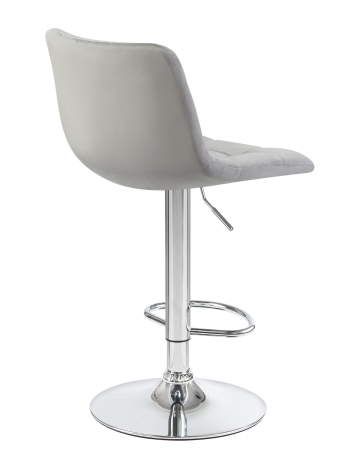 Набор 2 шт Стул барный TAILOR, серый велюр (MJ9-75)