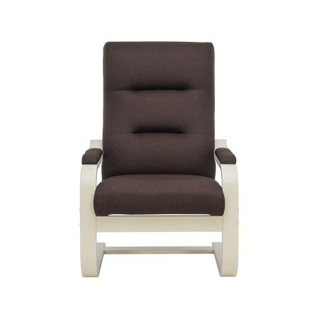 Кресло Оскар слоновая кость, ткань мальмо 28