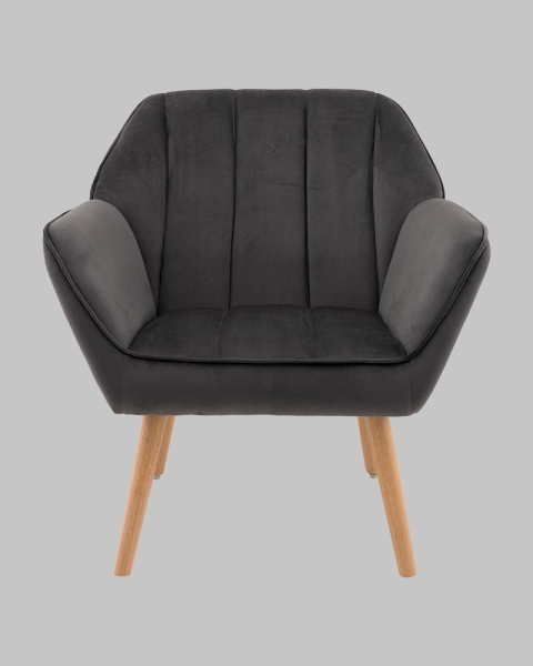 Кресло Руди серый