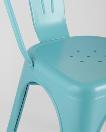 Стул TOLIX голубой матовый