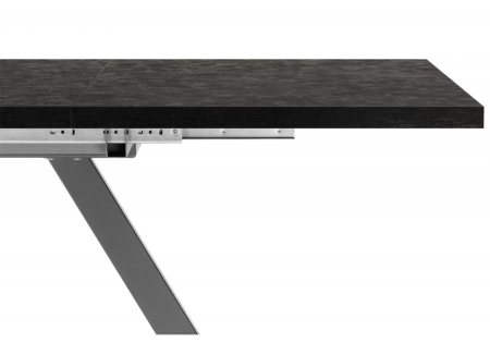 Стол деревянный Райн 32 116(160)x77 раздвижной малави, серый