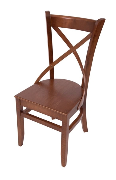 Стул "Hugo" твердый, средний тон