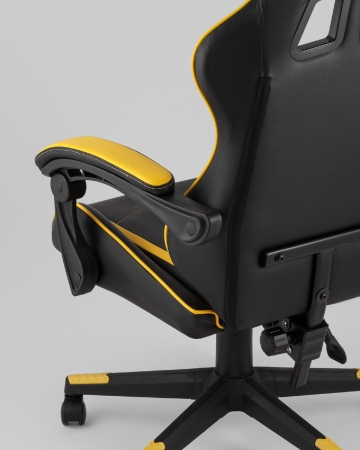 Кресло спортивное Shadow TopChairs черно-желтый