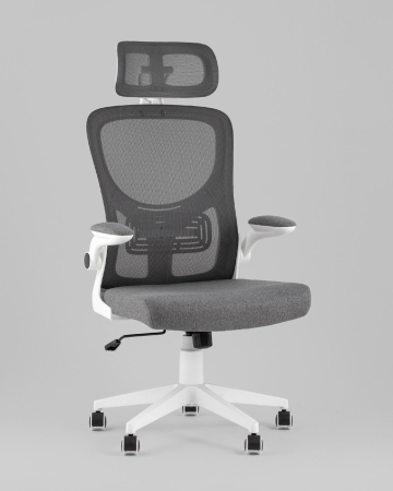 Кресло офисное Airone TopChairs серый ткань