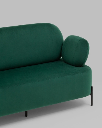 Диван Кэнди велюр зелёный