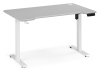 Компьютерный стол Маркос 140х80 светло-серый, белый