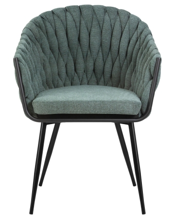 Стул обеденный MATILDA зеленая ткань LAR 275-23