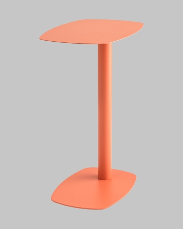 Журнальный столик Eanna S металл коралловый