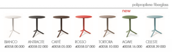 Стол пластиковый обеденный Spritz + Spritz Mini бежевый