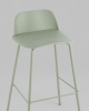 Стул барный Mist серо-зеленый 4 шт.