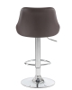 Набор 2 шт Стул барный LOGAN, коричневый