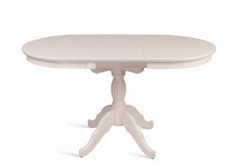 Раздвижной стол Лилия 110 слоновая кость