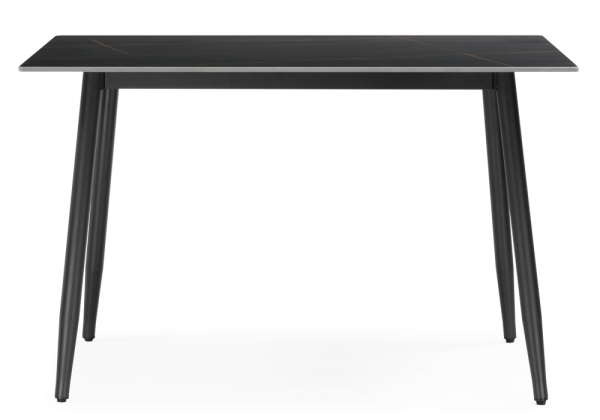 Керамический стол Rion 120 черный мрамор, черный