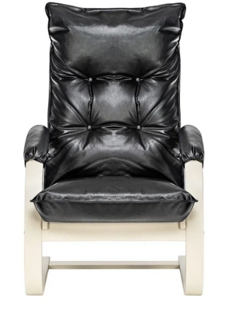 Кресло-трансформер Монако слоновая кость, экокожа Dundi 109