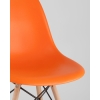 Стул Eames Style DSW оранжевый (разборный каркас)