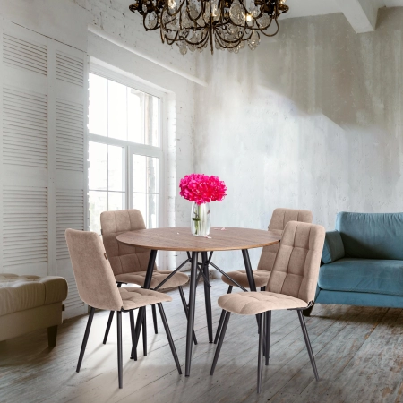 Стул обеденный Asti темно-бежевый