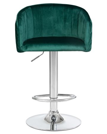 Стул барный DARCY зеленый велюр 1922-9