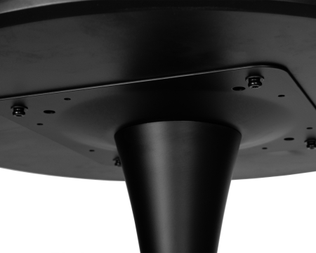 Стол барный MIA BAR черная столешница, черное основание