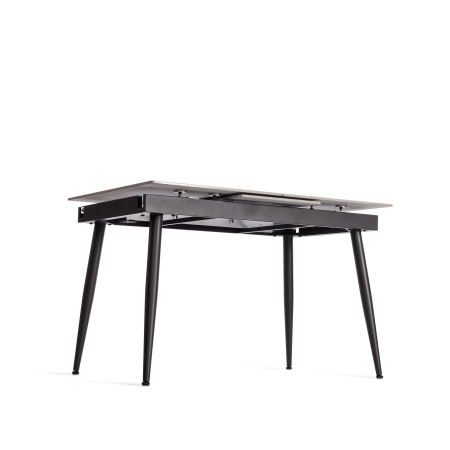 Стол обеденный Balmoral/Балморал светло-серый и черный