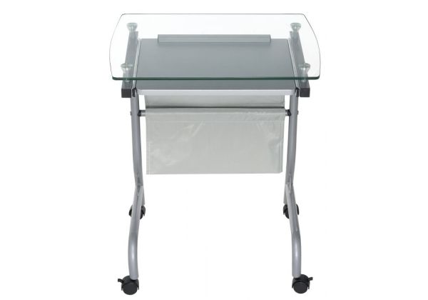 Компьютерный стол Riko серый