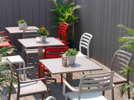 Стул пластиковый Costa Bistrot тортора