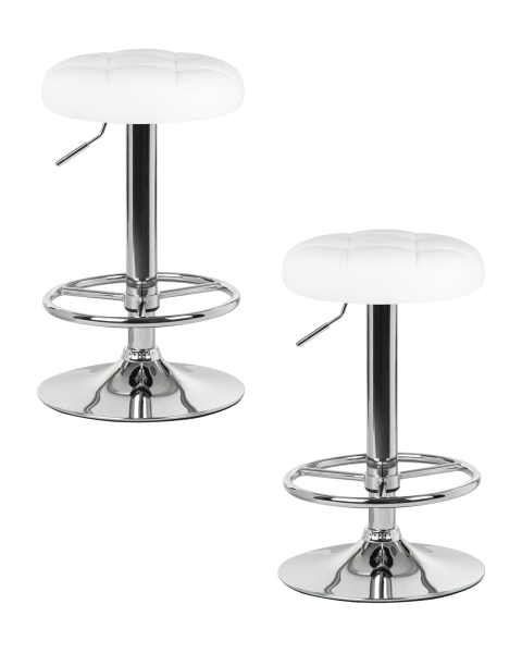 Набор 2 шт Табурет барный BRUNO белый