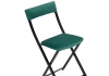 Стул на металлокаркасе Elevis зеленый, черный