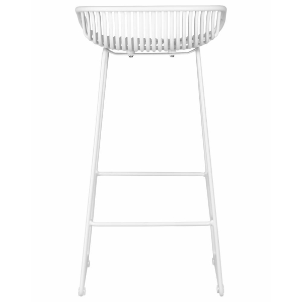 Стул барный FRANK белый