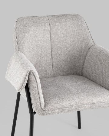 Кресло Бесс рогожка светло-серый 2 шт.