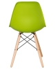 Стул обеденный DSW ножки светлый бук, салатовый G-08