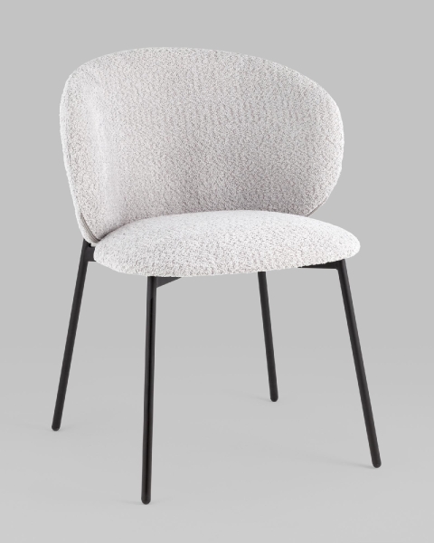 Стул Блейз букле светло-серый