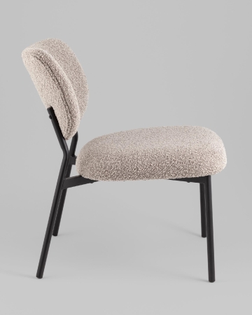 Кресло лаунж Jamie серый