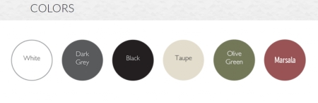 Кресло пластиковое Siesta Contract Paris темно-серый