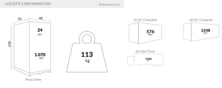 Стул пластиковый Siesta Contract Ares серебристый