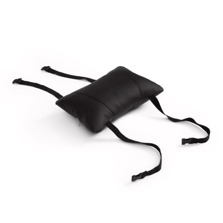 Кресло DRIVER (22) экокожа и ткань, черный и серый