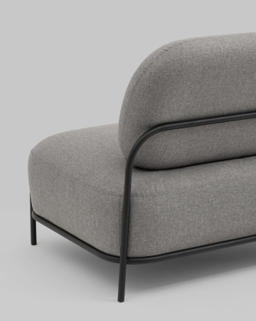 Диван Стоун рогожка серый