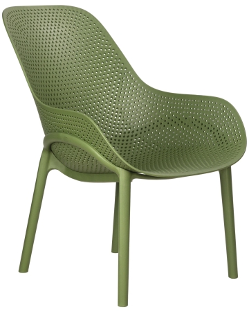 Набор 4 шт Кресло LONZO, зеленый хаки (G-17) c УФ-защитой