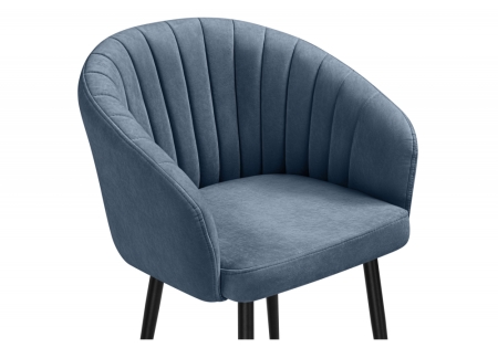 Стул на металлокаркасе Моншау marseille 30, черный