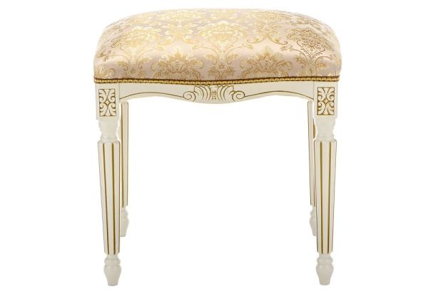 Банкетка Беттино патина золото, бежевый