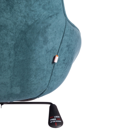 Кресло DUBLIN велюр Clermon, малахит