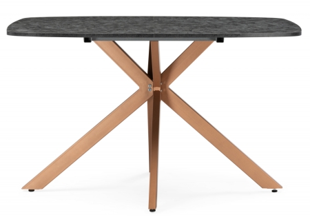 Стол деревянный Кортез 116(160)x77 раздвижной малави, медь