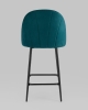 Стул полубарный Логан SN велюр изумрудный