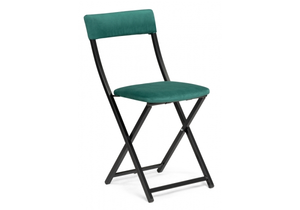 Стул на металлокаркасе Elevis зеленый, черный