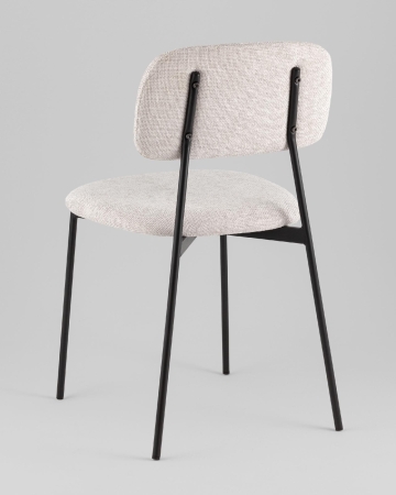 Стул Chao светло-серый черные ножки 4 шт.