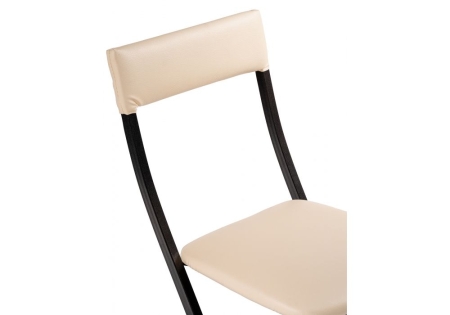 Стул Elevis ваниль крап, темный мусс