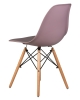 Стул обеденный DSW ножки светлый бук, сиреневый P-04