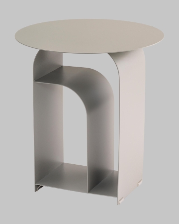 Журнальный столик Arwel металл темно-серый