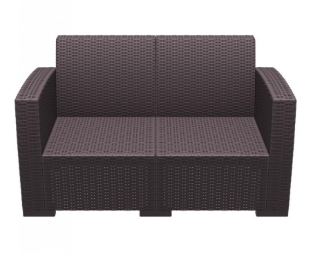 Диван пластиковый плетеный с подушками Monaco Lounge