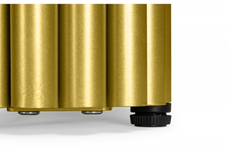 Стол деревянный Бавария B 180 х 90 черная пленка шагрень, золото